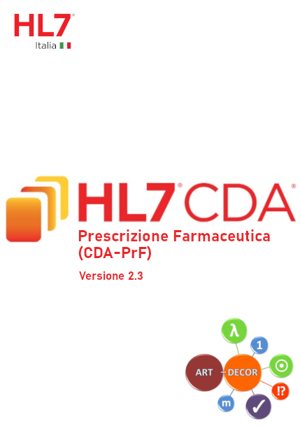 Hl7 Italia Prescrizione Farmaceutica (CDA-PrF) v2.3